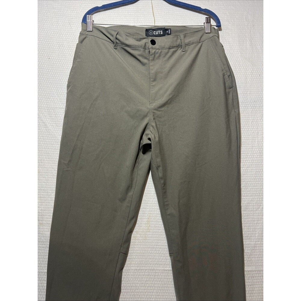 Cuts Clothing AO Jogger Pants Mens XL Gray Stretch Lightweight Performance